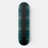 Kuststrand Zoute Turquoise golven Abstracte kunst Skateboard (Voorkant)