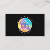 kuststrandhuis B'N'B vastgoedmakelaar Visitekaartje (Voorkant)