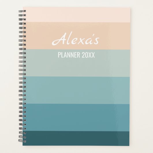 Kuststrepen planner (Voorkant)