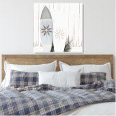 KustSurfboard foto Tropical Summer Canvas Pri Afdruk (Insitu (Slaapkamer))