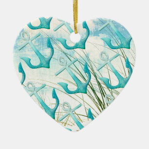 Kustthema Noordzeesoorten Keramisch Ornament