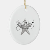 Kusttoets West Starfish Keramisch Ornament (Rechts)