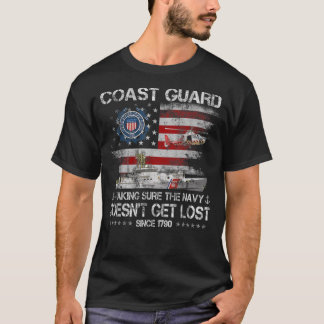 Kustveteraan-T-shirt van de Amerikaanse kustwacht T-shirt