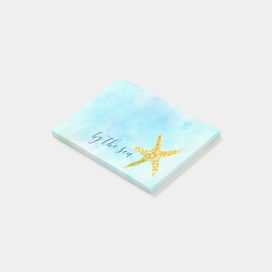 Kustvis Aqua Waterverf Post-it® Notes (Schuin)