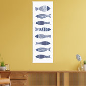 Kustvis Canvas Afdruk (Insitu (Woonkamer))