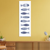 Kustvis Canvas Afdruk (Insitu (Woonkamer))