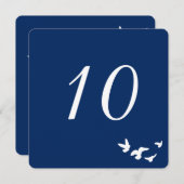 Kustvogelweddenschap | Kaart tabelnummer (Voorkant / Achterkant)