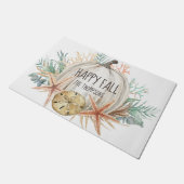 Kustvolle Herfst pompoen Deurmat (Schuin)