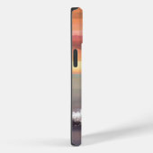 Kustvuurtoren met roze en Oranje lucht Case-Mate iPhone Case (Achterkant / Rechts)