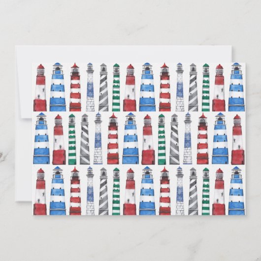 Kustvuurtoren Moving Aankondiging (Achterkant)