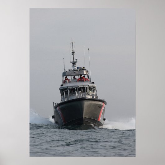 Kustwacht 47-voet motorboot poster (Voorkant)