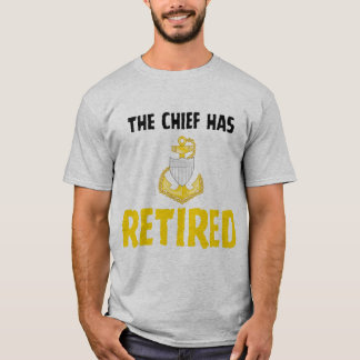 Kustwacht Commandant Gepensioneerd T-shirt