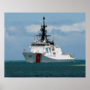 Kustwacht Cutter Bertholf Poster