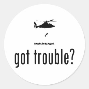 Kustwacht Ronde Sticker