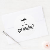 Kustwacht Ronde Sticker (Envelop)