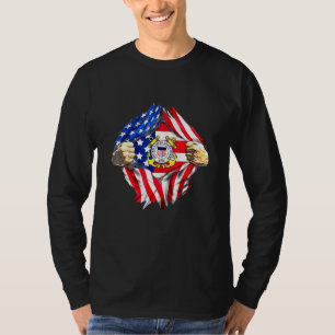 Kustwacht Us Flat T-shirt