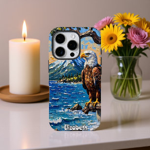 Kustwachter: Adelaarsberg Gezicht iPhone 16 Pro Hoesje