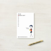 Kustwachtlijst Post-it® Notes (Op bureau)