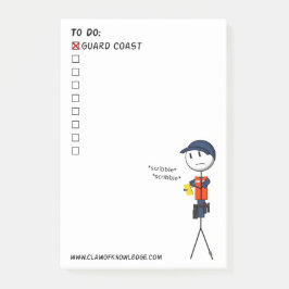 Kustwachtlijst Post-it® Notes