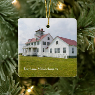 Kustwachtstation Eastham Massachusetts Keramisch Ornament