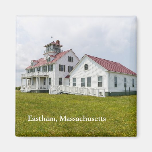 Kustwachtstation Eastham Massachusetts Magneet (Voorkant)