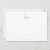 Kustwalvis - Aangepaste baksteen Notitiekaartje (Voorkant)