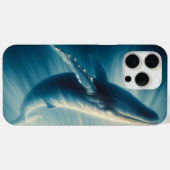 Kustwalvis/nautische walvis Case-Mate iPhone case (Achterkant (horizontaal))