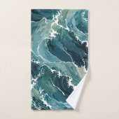 Kustwateren Abstract Bad Handdoek (Handdoek)