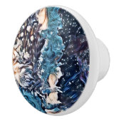 Kustwaterknoppen Keramische Knop (Rechts)