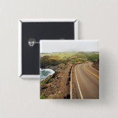 Kustweg Vierkante Button 5,1 Cm (Voorkant /achterkant)