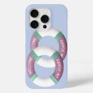 Kustwelkom aan boord iPhone 15 pro case