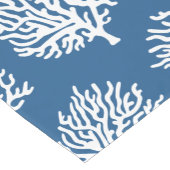 Kustwit Zee Coral & Blue Korte Tafelloper (Hoek)