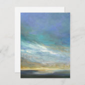 Kustwolken Briefkaart (Voorkant / Achterkant)