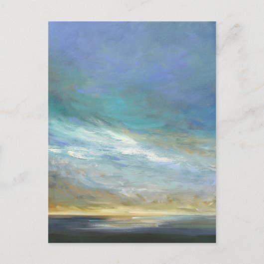 Kustwolken Briefkaart (Voorkant)