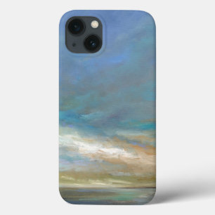 Kustwolken met oceaan iPhone 13 hoesje