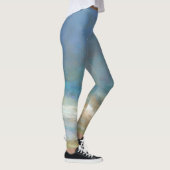Kustwolken met oceaan leggings (Rechts)