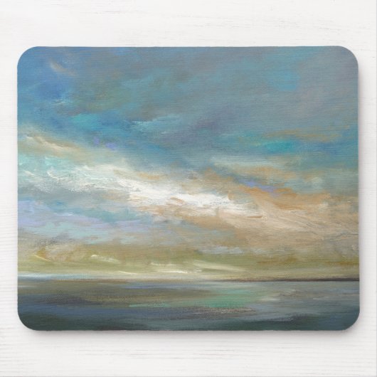 Kustwolken met oceaan muismat (Voorkant)