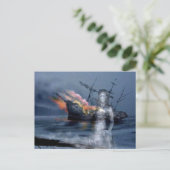 Kustwrak Briefkaart (Staand voorkant)