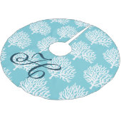 Kustzand Witte Zee Koraalfamilie Initiaal Kerstboom Rok (Gekanteld)