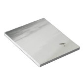 Kustzandloper op het strand notitieblok (Schuin)