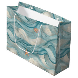 Kustzeester op Aqua Zandgolven Patroon (9) Groot Cadeauzakje