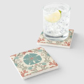 Kustzone II Stenen Onderzetter (Zijkant)