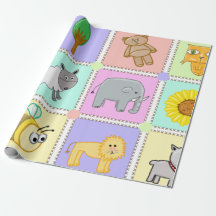 Kut quilt patroon op baby shower inpakpapier