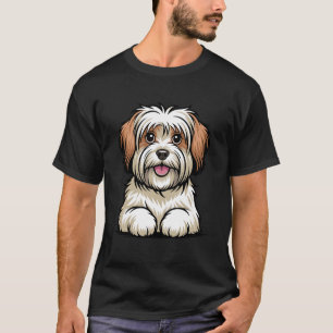 Kut Ras Puppy Artistiek Havana Zijde Speelgoed Gez T-shirt
