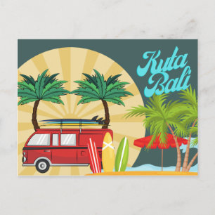 Kuta, Bali Briefkaart