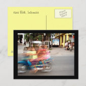 Kuta Bali, Indonesië Briefkaart (Voorkant / Achterkant)