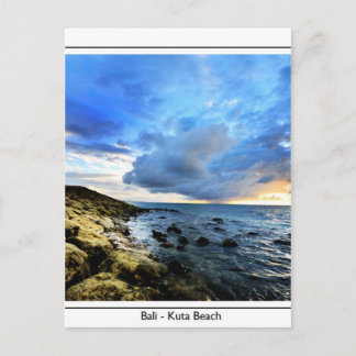 Kuta in een storm briefkaart