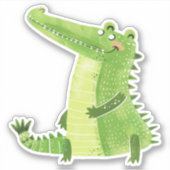 Kutalligator Sticker (Voorkant)