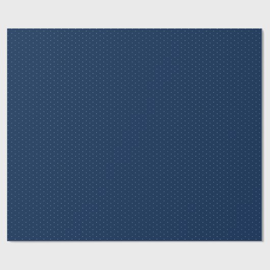 Kutblauw-witte piepschil-elegant cadeaupapier (Vlak)