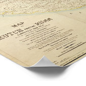 Kutch and Runn, India, 1854 Poster (Hoek)